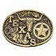 Montana Silversmiths Texas Brass Heritage Attitude Belt Buckle