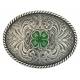 Montana Silversmiths 4-H Emblem Classic Antiqued Attitude Belt Buckle