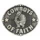 Montana Silversmiths Cowboys of Faith Classic Antiqued Attitude Belt Buckle