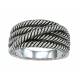 Montana Silversmiths Cowgirl Club Twisted Rope Band Ring