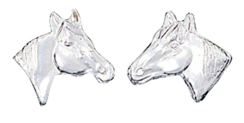 Montana Silversmiths Little Silver Horse Head Earrings