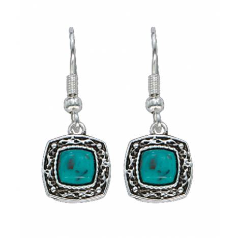 Montana Silversmiths Blue Earth Drop Earrings