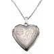 Montana Silversmiths Silver Heart Locket Necklace