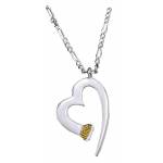 Montana Silversmiths Horseshoe Nail Heart Necklace