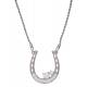 Montana Silversmiths one For Me one For You Horseshoe Necklace