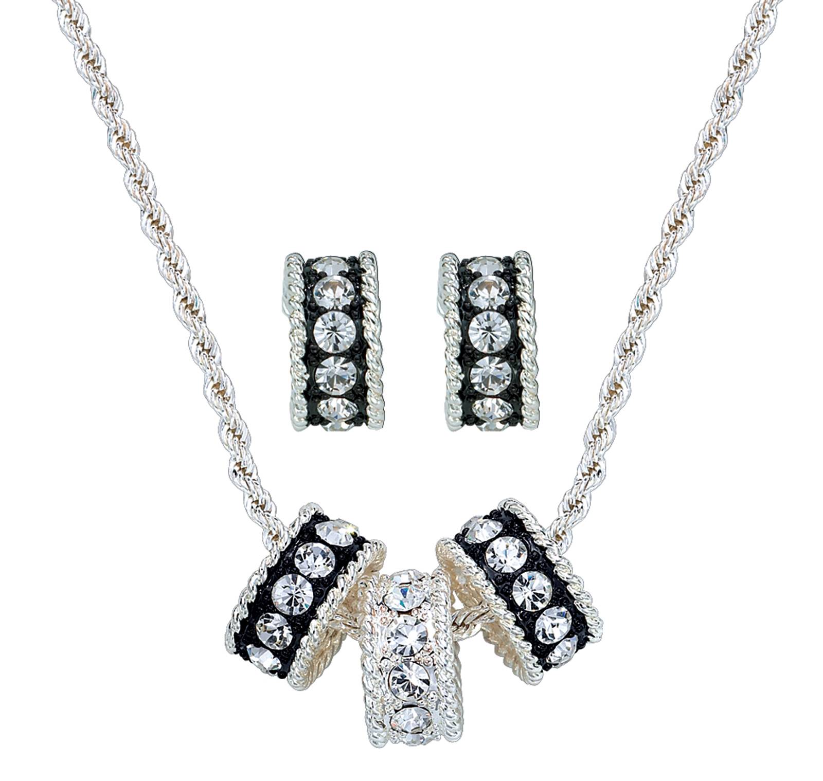 Montana Silversmiths Crystal Shine Jewelry Set