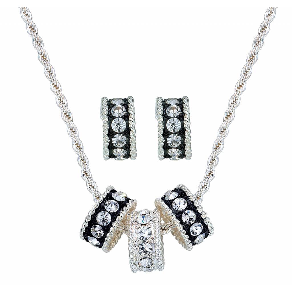 Montana Silversmiths Crystal Shine Jewelry Set