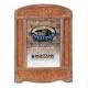 Montana Silversmiths Arched Tooled Leather Photo Frame