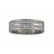 Montana Silversmiths Two Trails Channel Set Band Ring