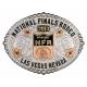 Montana Silversmiths 2013 WNFR Sterling Silver and Rose Gold Buckle