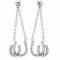 Kelly Herd Double Horseshoe Earrings - Sterling Silver