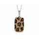 Kelly Herd .925 Sterling Silver Cheetah Collection Pendant