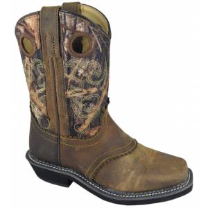 Smoky Mountain Youth Pawnee Leather Western Boots