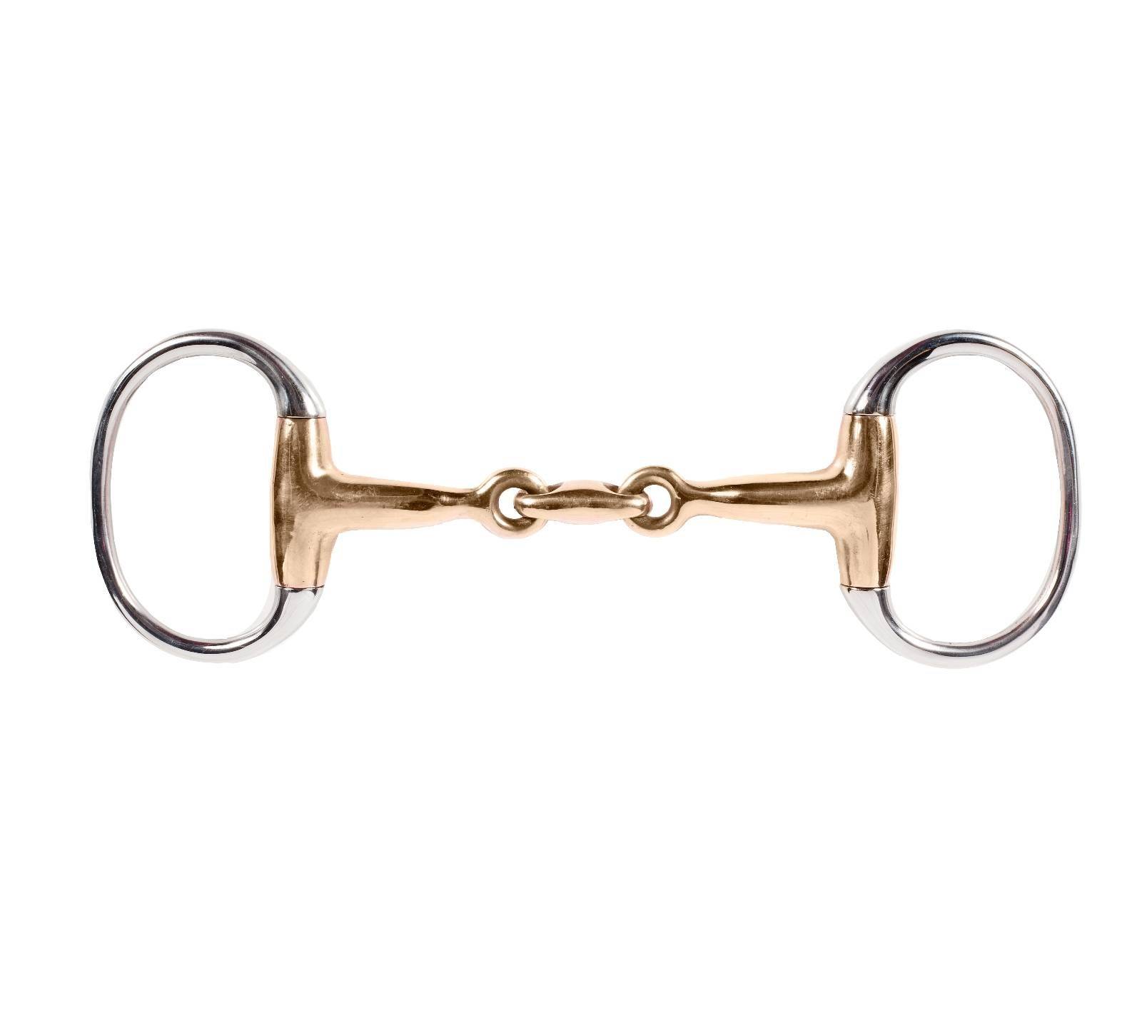 Horze Copper Lozenge Link Eggbutt Snaffle Bit