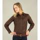 Outback Trading Sabrina Faux Leather Shirt