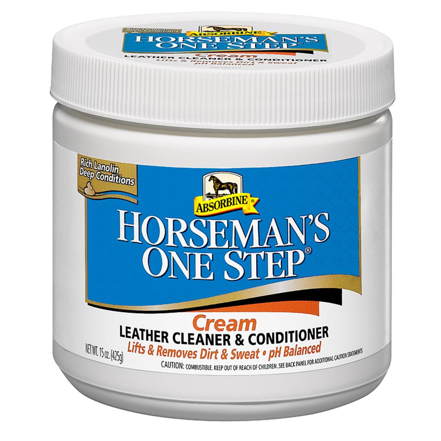 428320 Absorbine Horsemans One Step Leather Cleaner and C sku 428320