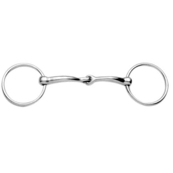 Korsteel Jointed 2" Loose Ring Snaffle Bit