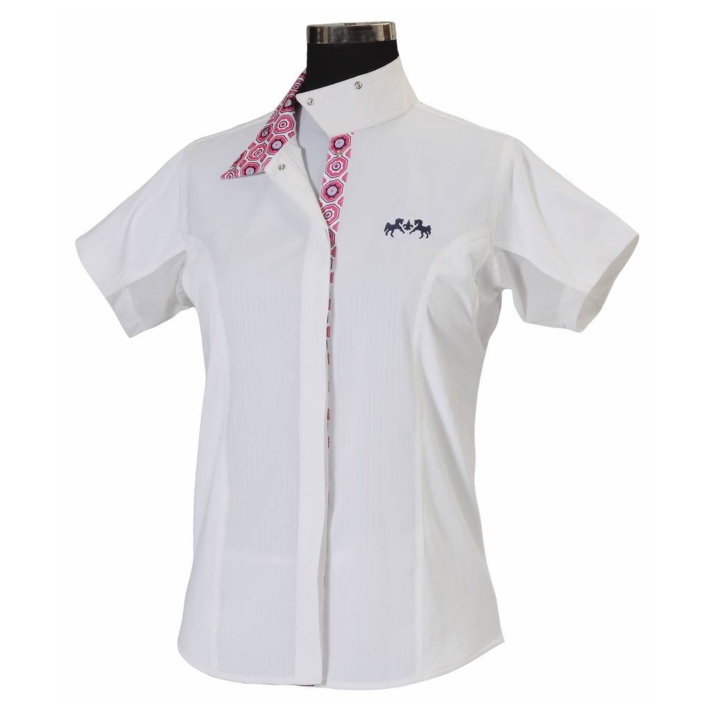 Equine Couture Kids Kelsey Short Sleeve Show Shirt