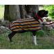 EOUS Patterned Fleece Dog Rug - Multi Stripe