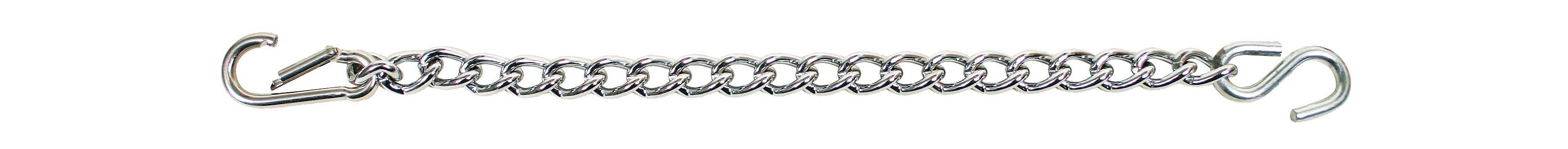Reinsman Curb Chain - With  Snap & "S" Hook
