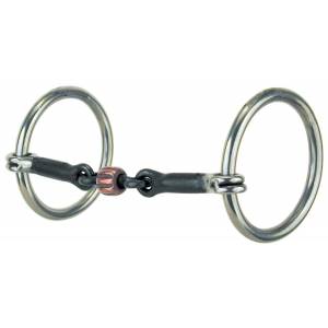 Reinsman Stage A Traditional Loose Ring Copper Roller Snaffle