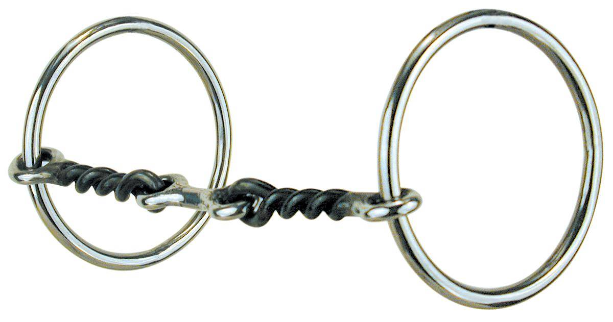 Reinsman Stage A Medium Loose Ring Dog Bone Snaffle