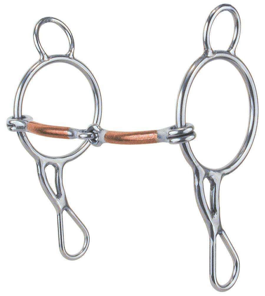 REINSMAN Stage B Wonder Bit Snaffle Barrel Reins | HorseLoverZ