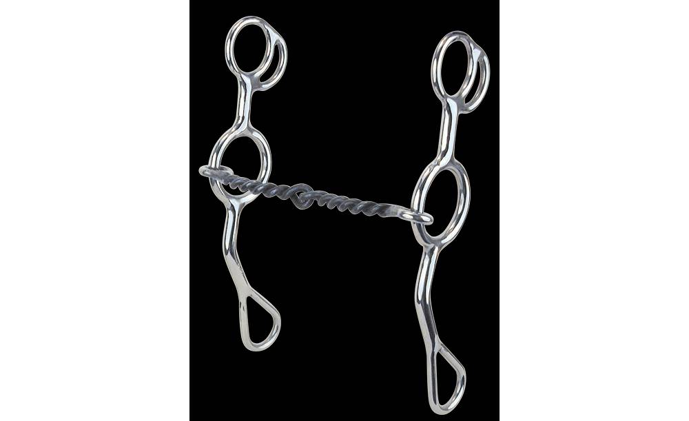 REINSMAN Stage D Reining Horse Curb Gag Snaffle Bits HorseLoverZ
