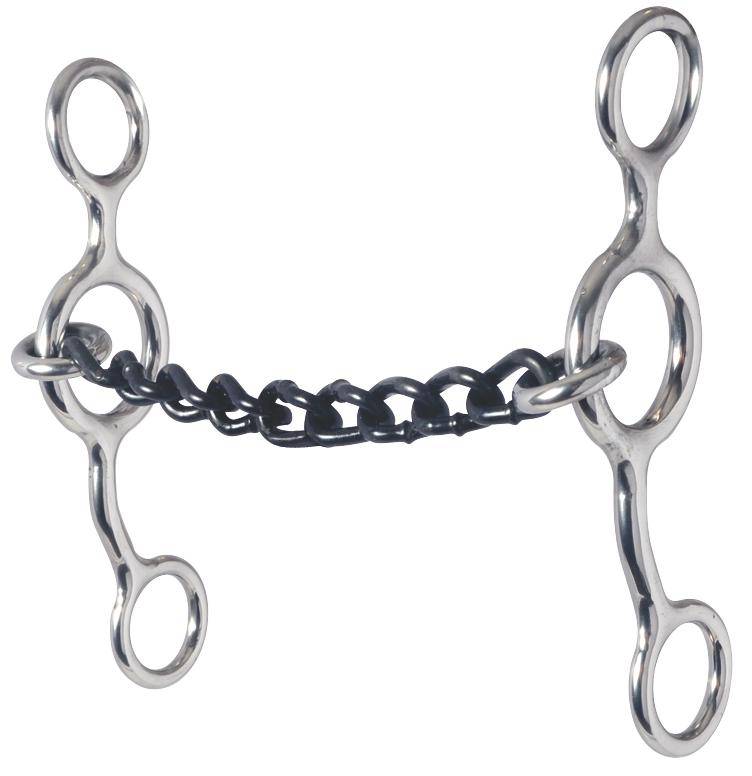 Reinsman Stage B Junior Cow Horse Small Chain Mouth
