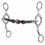 Reinsman Stage B Junior Cow Horse Snaffle W/Copper Roller