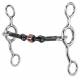 Reinsman Stage B Junior Cow Horse Snaffle W/Copper Roller