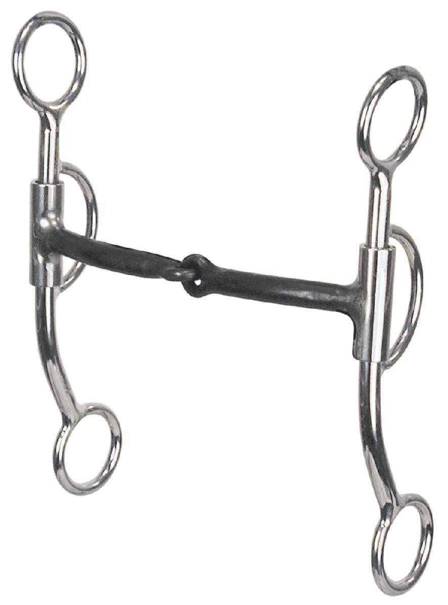 Reinsman Stage C D & L Reiner Smooth Sweet Iron Snaffle