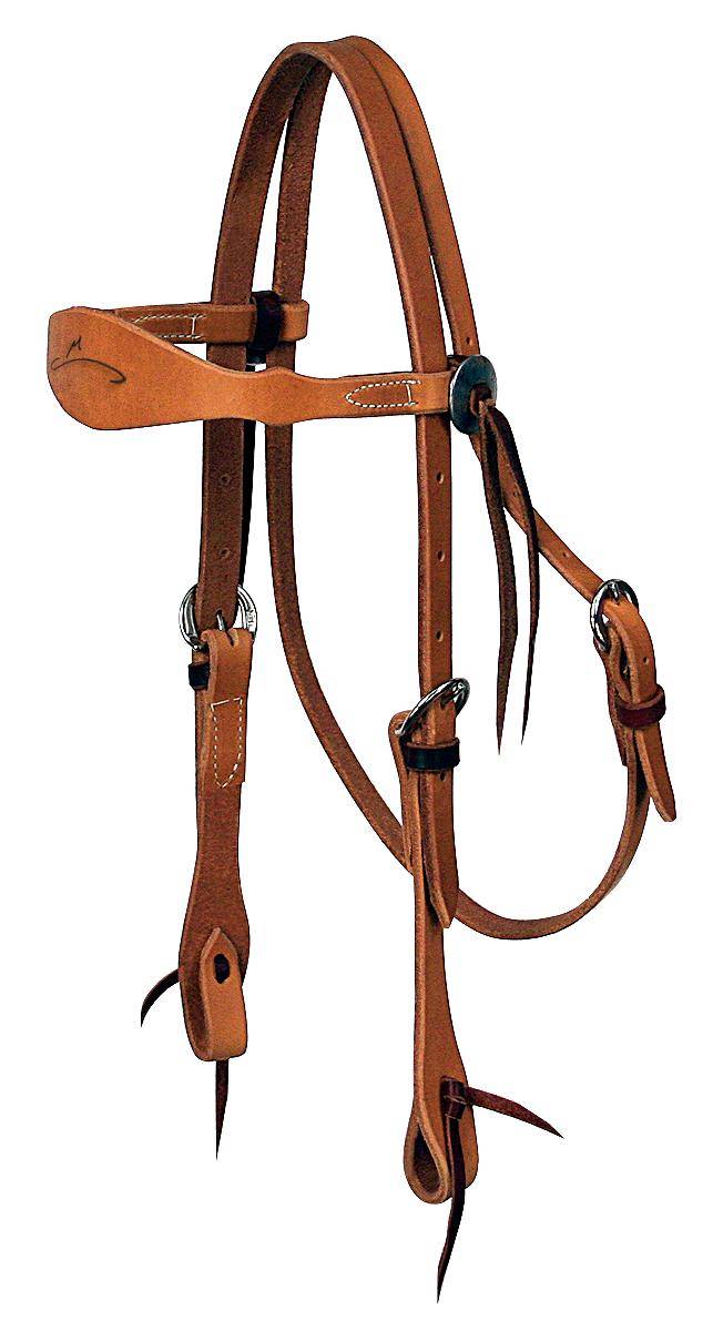 Circle Y Sharon Camarillo Competition Shaped Browband Headstall