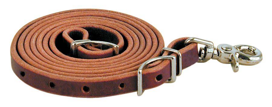 Reinsman 5/8" Latigo Roping Rein