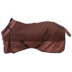 Tough-1 1200D Snuggit Turnout Blanket - Tooled Leather Print - Brown - 69