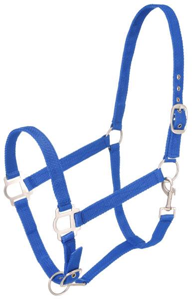 Tough-1 Nylon Halter with Satin Hardware