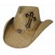 Bullhide Living On A Prayer Platinum Collection Straw Hat