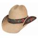Bullhide Santa Rosa Western Straw Hat