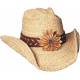 Bullhide Sunset Western Straw Hat