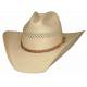Bullhide Bucky 100X Traditional Western Straw Hat