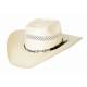 Bullhide Silver City 100X Traditional Western Straw Hat