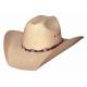 Bullhide Challenge 50X Traditional Western Straw Hat