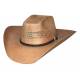 Bullhide Whiskey River 20X Traditional Western Straw Hat