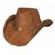 Bullhide Copperhead Road Down Under Leather Hat