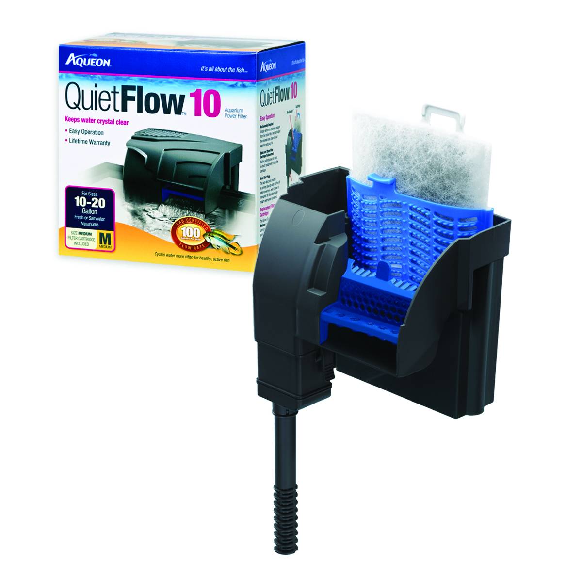 10 gallon aqueon filter