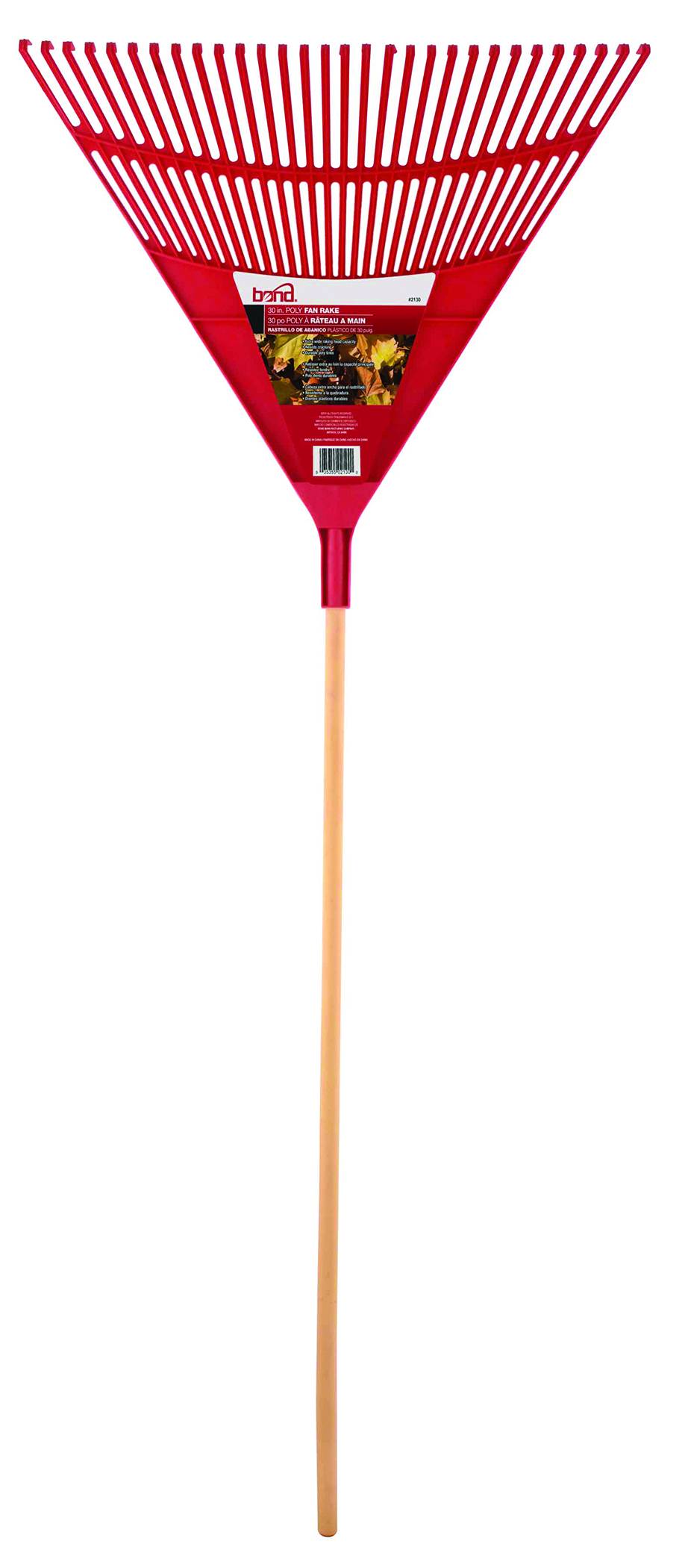 Bond Poly Fan Rake