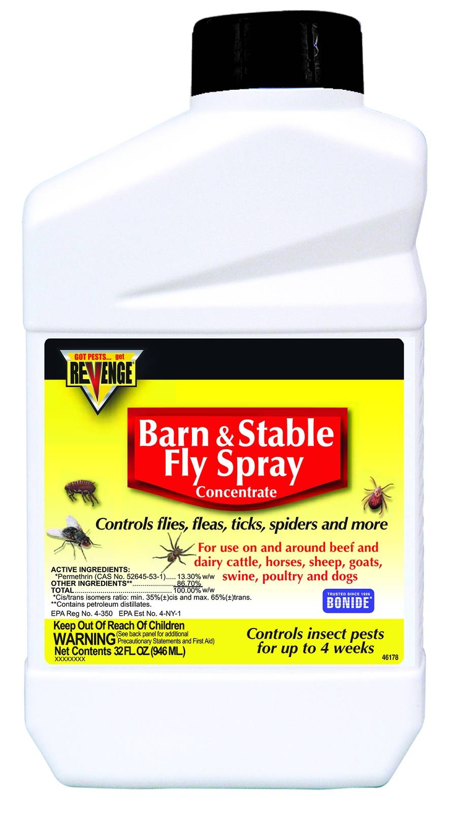 Revenge Barn & Stable Fly Spray Concentrate