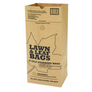 Lawn and Leaf Paper Bag