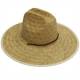 Easy Gardener Men's Straw Hat Flat Weave