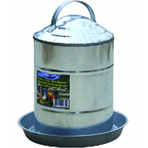 Galvanized Poultry Fountain